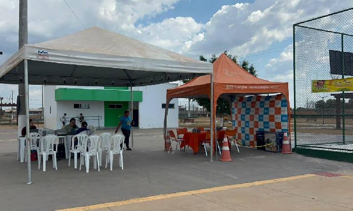 Assistência Social e Energisa realizam ação com troca de equipamentos, Cadastro Único e cinema no Módulo 6