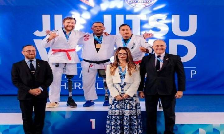 Embaixadora Mundial de Parajiu-jitsu, Virginia Mendes leva paratletas de MT ao cenário internacional
