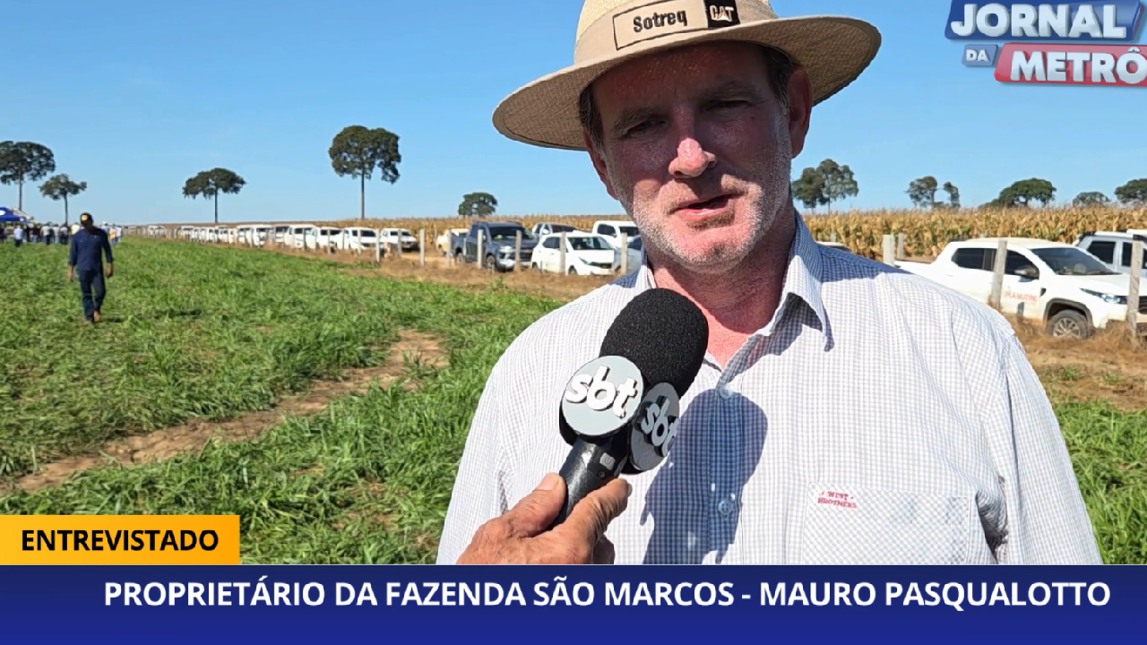 GRUPO PASQUALOTTO REALIZA 1º TOUR DO MILHO SAFRINHA EM JUÍNA