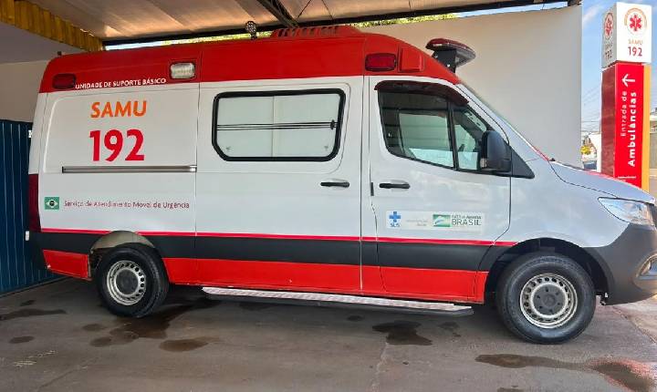 Juína avança na saúde com internet via satélite nas ambulâncias do SAMU