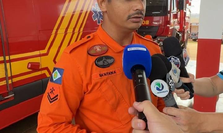 MOTOCICLISTA FICA FERIDO APÓS COLISÃO COM AUTOMÓVEL NO MÓDULO 06