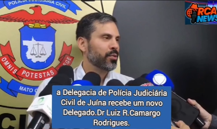 Novo delegado reforça a Polícia Civil e destaca compromisso com a sociedade juinense.
