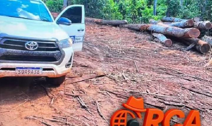 🚨🚨 PM do 8º Comando Regional apreende arma de fogo durante operação da SEMA em Brasnorte