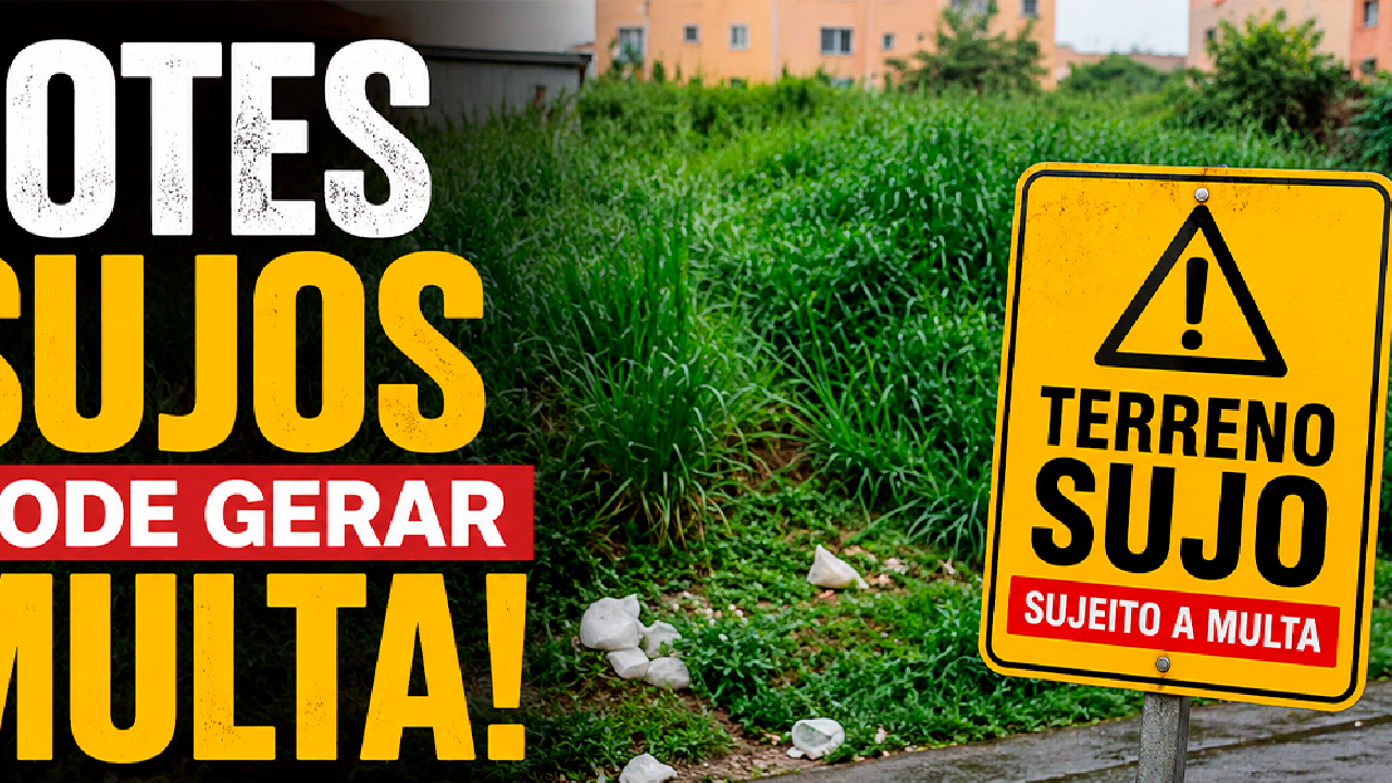 Prefeitura intensifica fiscalização de terrenos baldios e reforça aplicação de multas em Juína