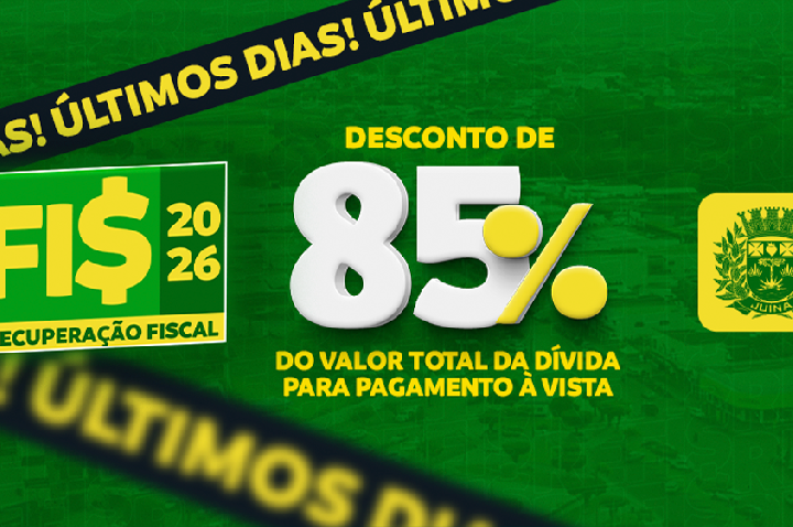 Prefeitura orienta contribuintes sobre prazo final para adesão ao Refis