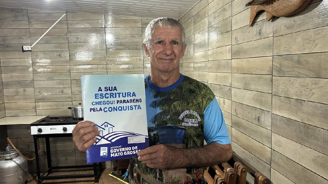 Regularização fundiária avança em Juína com entrega de novos títulos definitivos de propriedade
