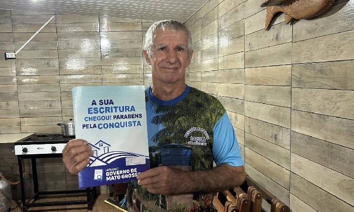 Regularização fundiária avança em Juína com entrega de novos títulos definitivos de propriedade