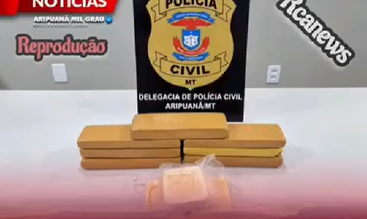 UMA JOVEM DE 21 ANOS É PRESA SUSPEITA DE TRÁFICO DE DROGAS EM ARIPUANÃ-MT.
