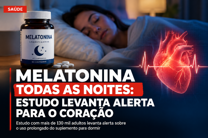 Uso prolongado de melatonina chama atenção após estudo apontar possível relação com problemas cardíacos