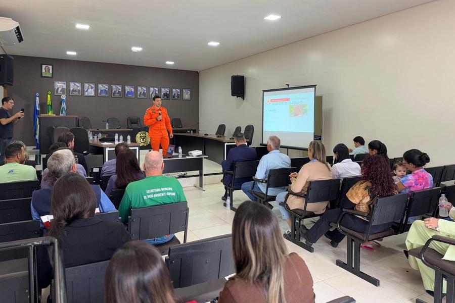 Câmara de Aripuanã recebe ação de conscientização sobre Saúde e Segurança no Trabalho