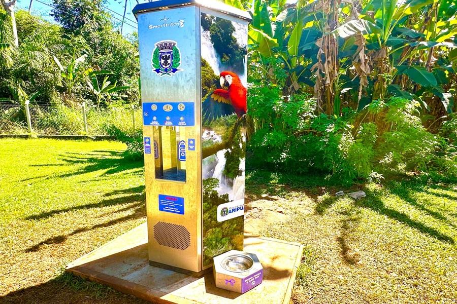 Aripuanã inaugura primeiro Toten com estrutura para hidratação de pessoas e animais
