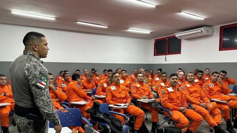 Bombeiros de MT participam de capacitação da Força Nacional com foco no combate a incêndios florestais