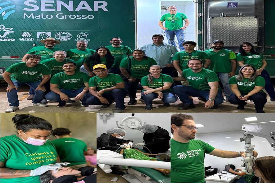 Mutirão Rural leva serviços gratuitos ao Distrito de Conselvan e beneficia centenas de moradores em Aripuanã