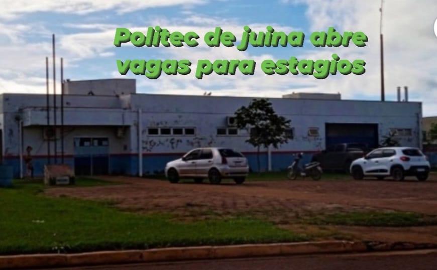 Politec de Juína abre vagas de estágio para acadêmicos de nível superior