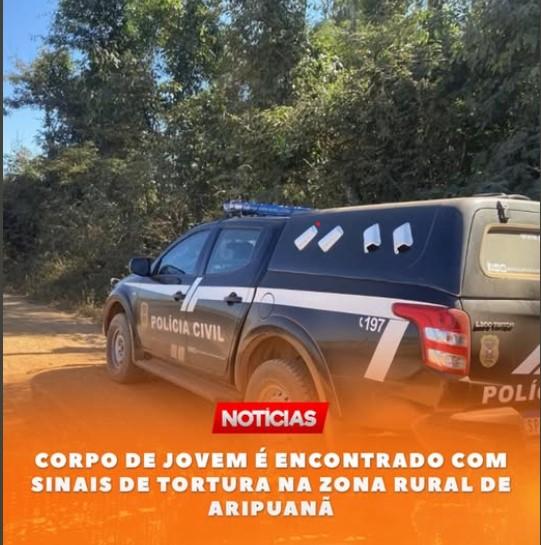 Um crime brutal chocou moradores da zona rural de Aripuanã.