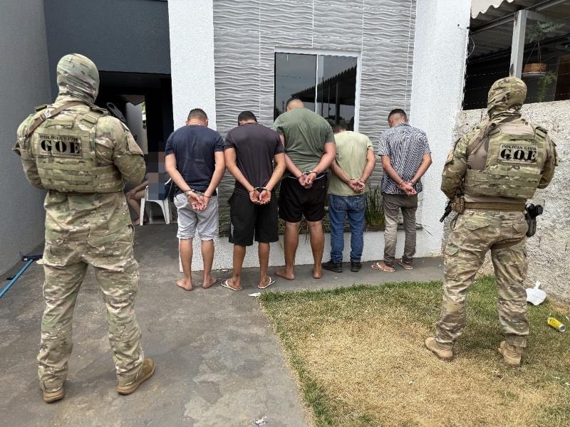 JUSTIÇA MANTÉM PRISÕES DE PMS E OUTROS QUATRO SUSPEITOS POR ASSALTO A BANCO EM BRASNORTE