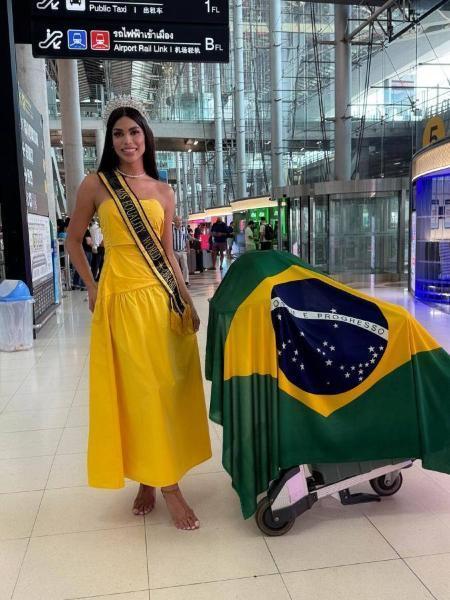 ISABELLE CASTRO: CUIABANA DE 31 ANOS LEVA O BRASIL AO MISS EQUALITY WORLD NA TAILÂNDIA