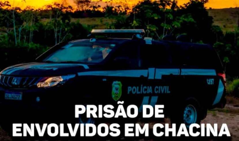 PRISÃO DE PAI E FILHO SUSPEITOS DE CHACINA EM COLNIZA REACENDE CASO DE 2020