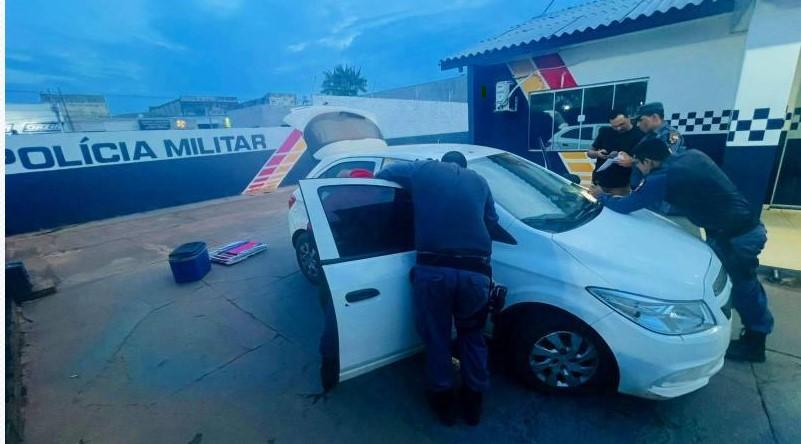 POLÍCIA FLAGRA VEÍCULO COM CHASSI ADULTERADO E CONDUZ MOTORISTA À DELEGACIA EM JUÍNA