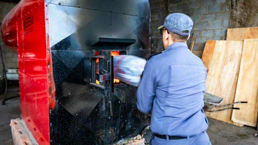 Polícia Militar realiza primeira incineração de drogas apreendidas por Termo Circunstanciado de Ocorrência