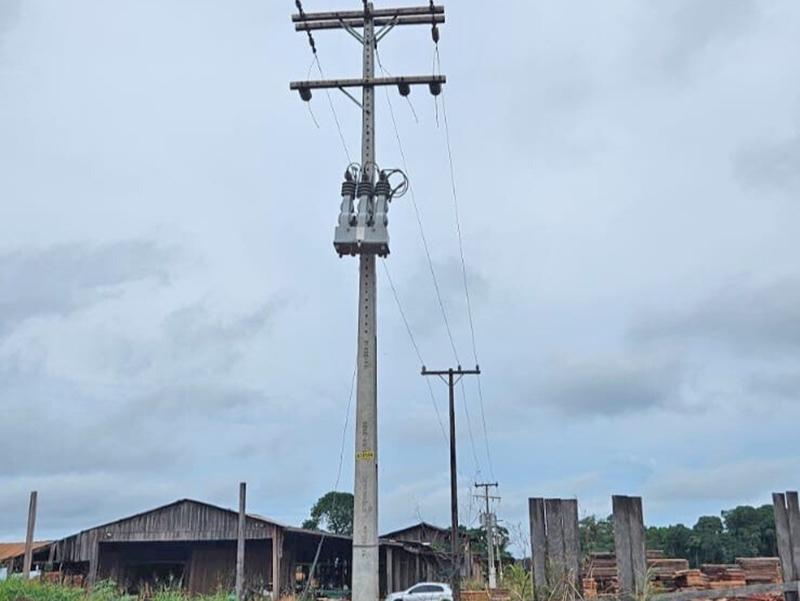 Responsável por madeireira é preso em Brasnorte por furto de energia elétrica
