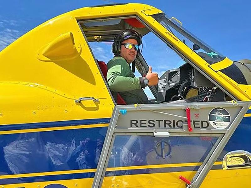 Piloto morre após queda de avião agrícola agrícola em Tapurah