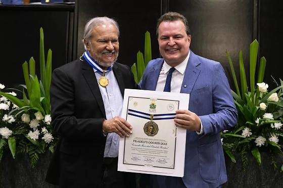 Filadelfo dos Reis Dias, é homenageado com Comenda Marechal Rondon na ALMT