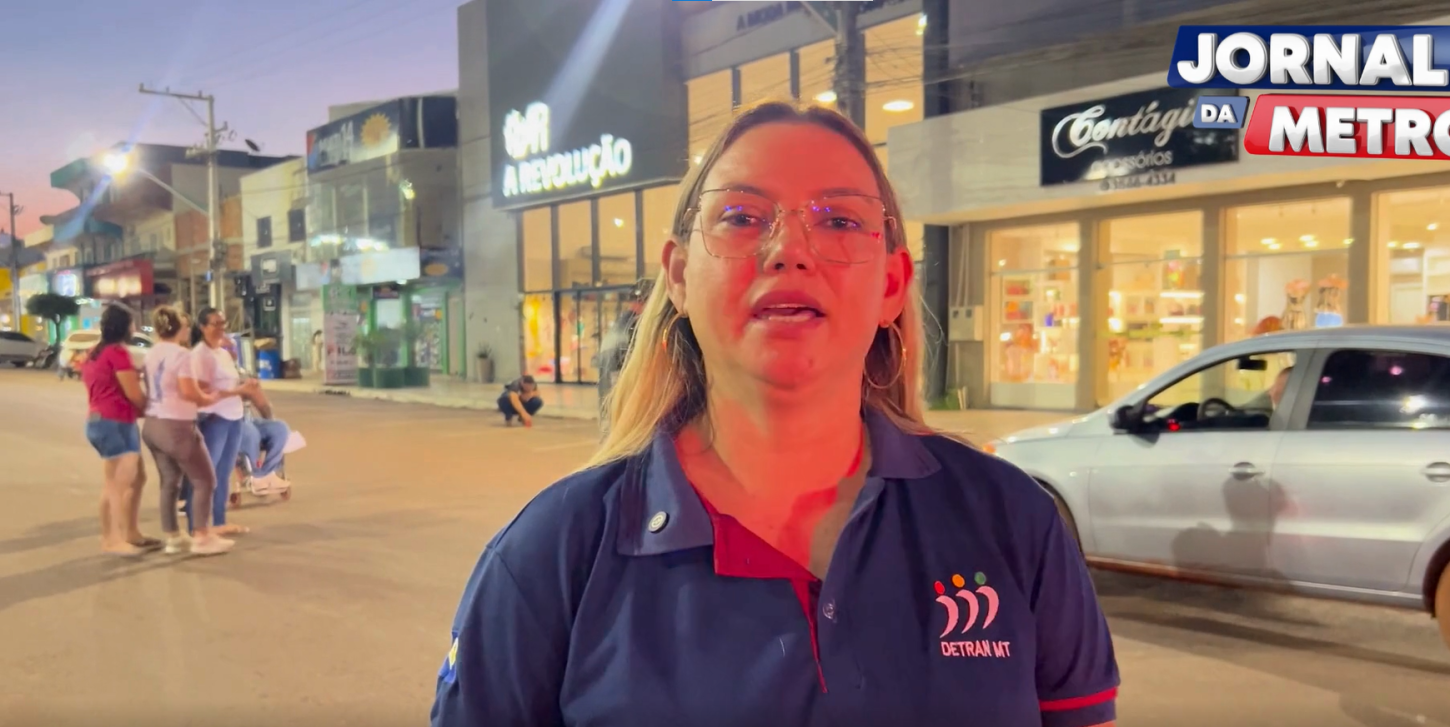 BLITZ EDUCATIVA REFORÇA CONSCIENTIZAÇÃO NO TRÂNSITO EM JUÍNA