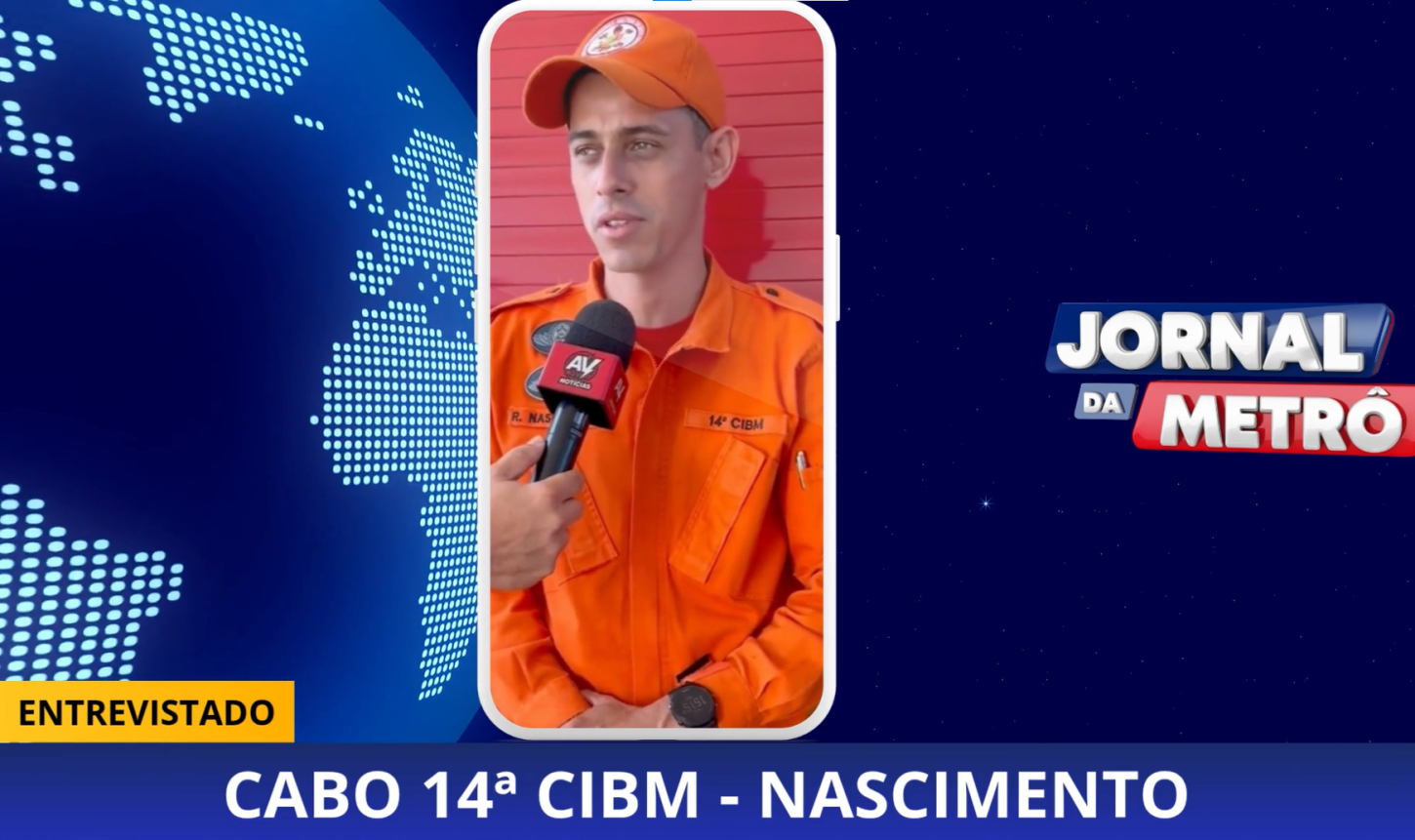 JOVEM ATROPELADA EM ACIDENTE GRAVE RETORNA AO CORPO DE BOMBEIROS E EMOCIONA MILITARES EM JUÍNA