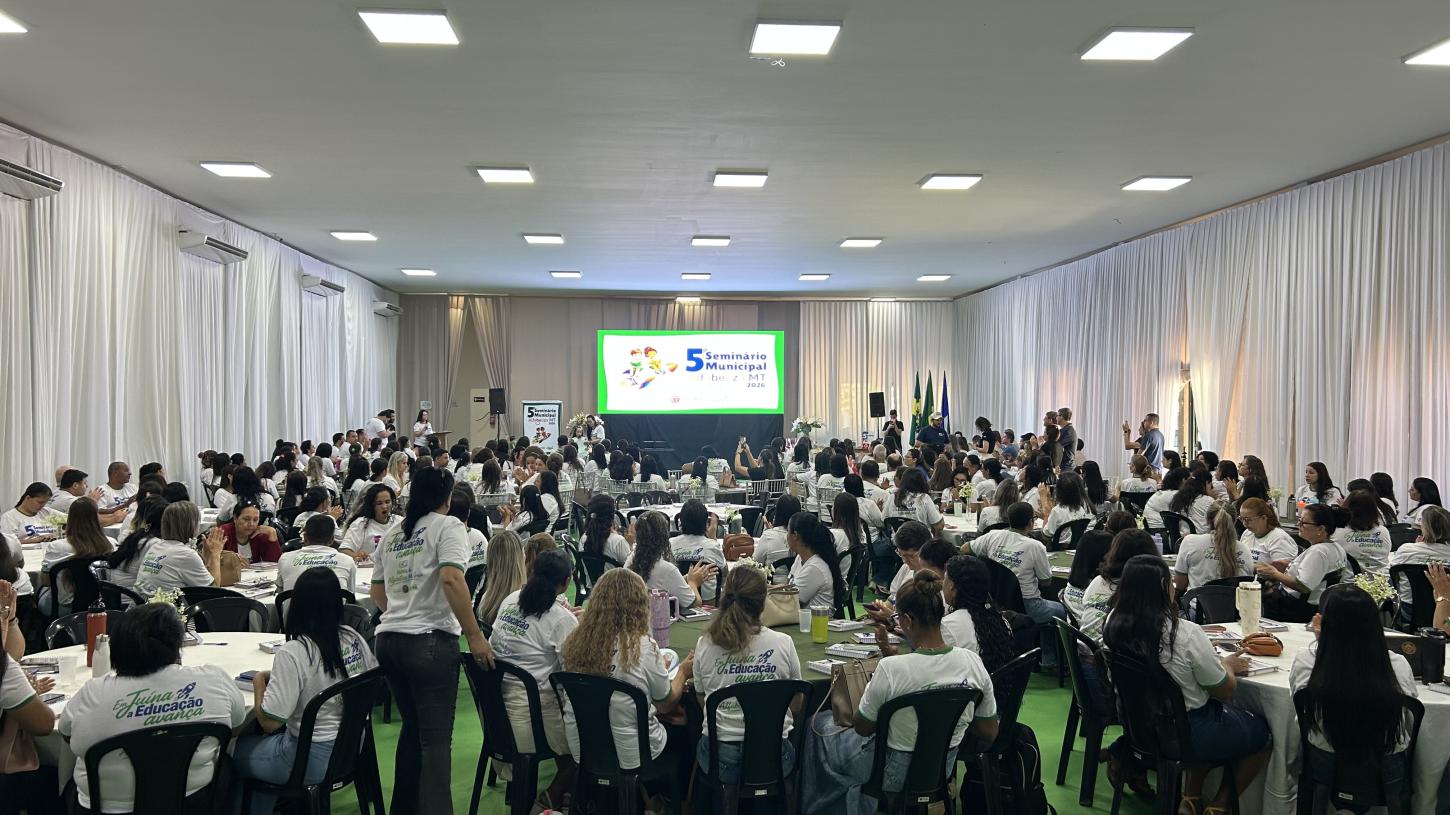 5° Seminário Alfabetiza Juína fortalece práticas pedagógicas