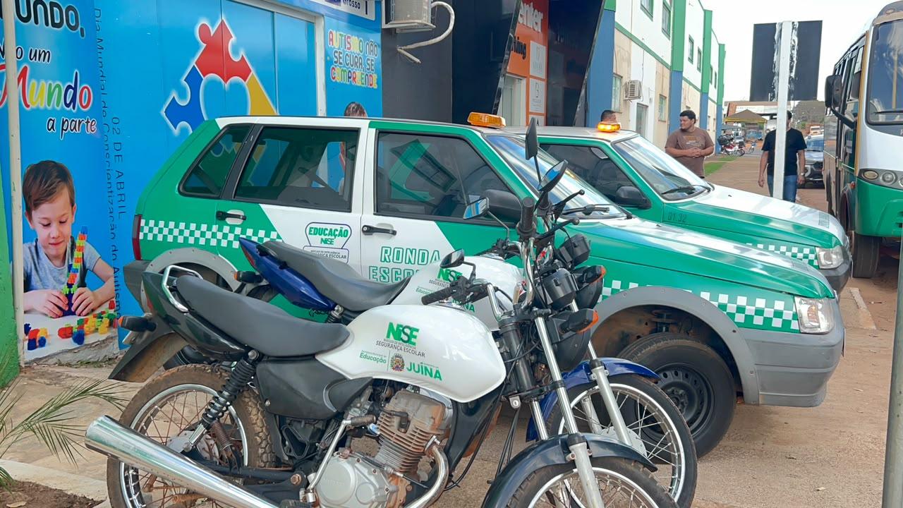 Segurança escolar ganha reforço com veículos equipados para rondas nas unidades municipais