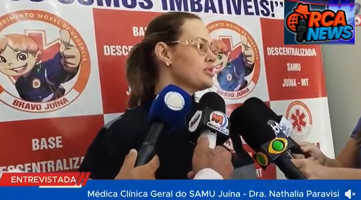 ACIDENTE DE TRABALHO EM MATA FECHADA MOBILIZA EQUIPE DO SAMU EM JUÍNA-MT.