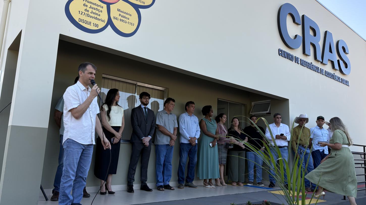 Nova sede do CRAS amplia estrutura e fortalece atendimento às famílias de Juína