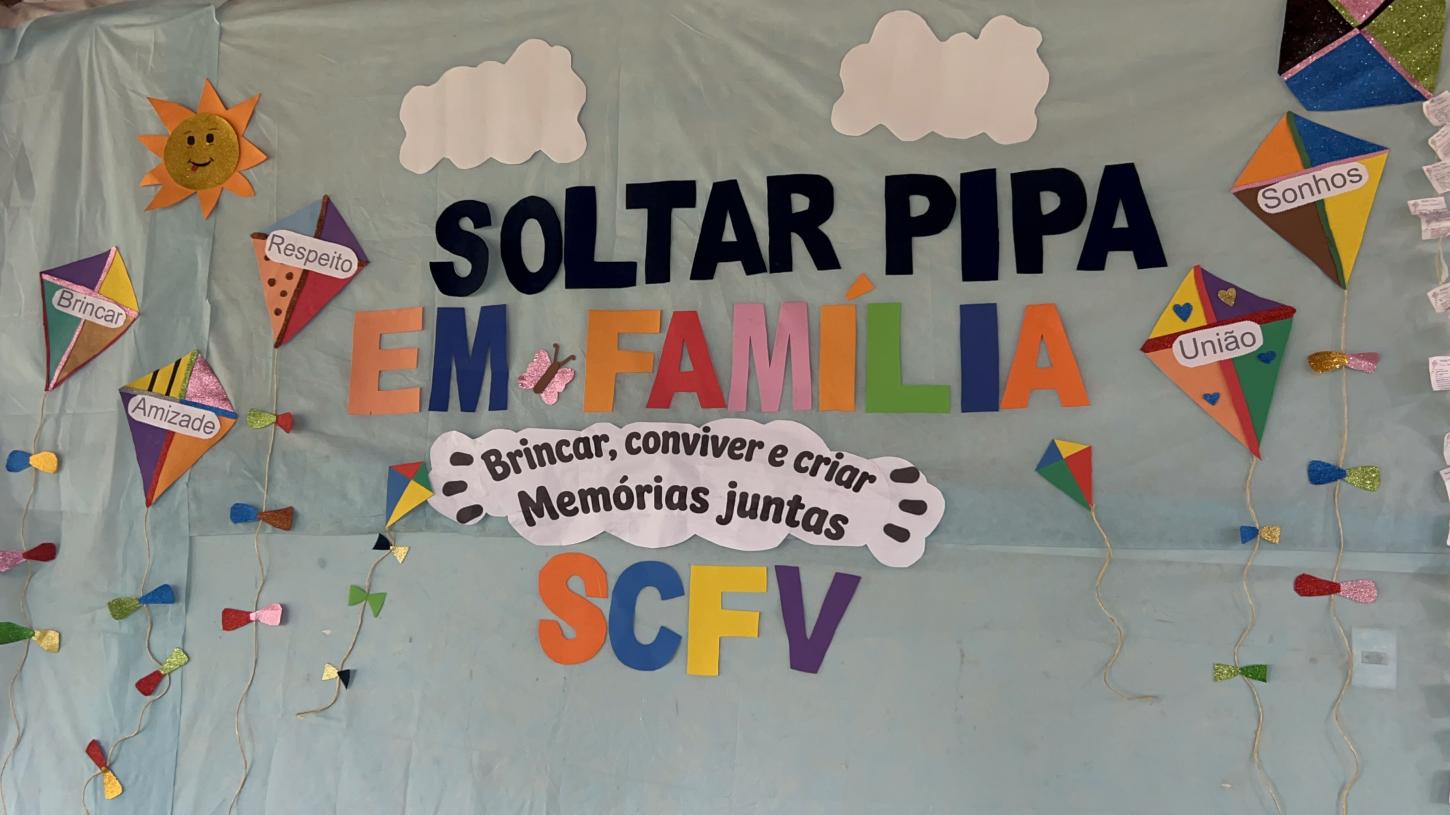 Pipa em Família promove lazer e fortalece vínculos entre famílias atendidas pelo CRAS